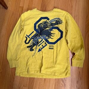 GAP yellow graphic long sleeve tee - size Large (10)